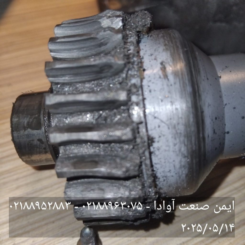 تعویض چرخ دنده جک درب پارکینگ